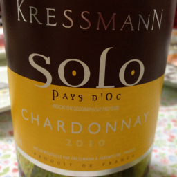 Kressman Solo – Chardonnay 【クレスマン・ソロ／シャルドネ】 おススメのワイン パスタdeイタリアン